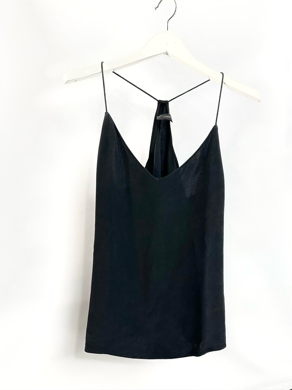 ⏰FINAL$Drop SILK• J.Crew Cami Black